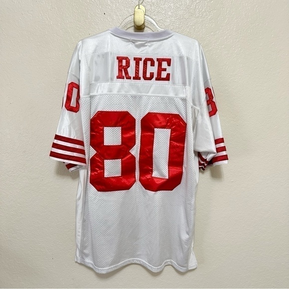 Vintage 1996 Jerry Rice San Francisco 49ers Mitchell & Ness NFL Throwback Jersey - Picture 13 of 13